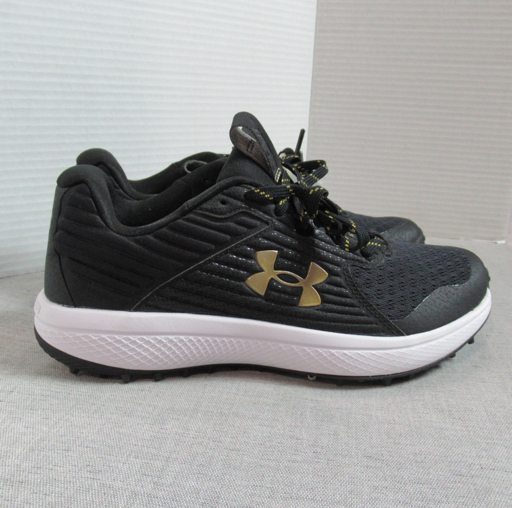 Under Armour Mens UA Yard Turf Baseball Shoes Black Size 7.5 3024507-003